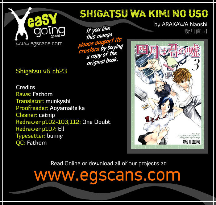 Shigatsu Wa Kimi No Uso - Page 1