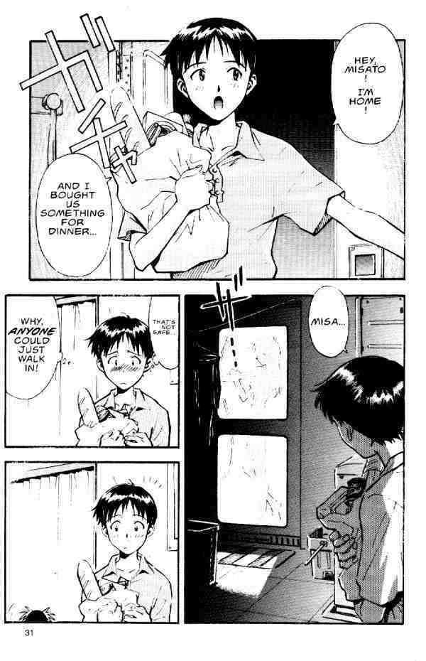 Shinseiki Evangelion Vol.2 Chapter 8 : Shinji S Bad Mood - Picture 3