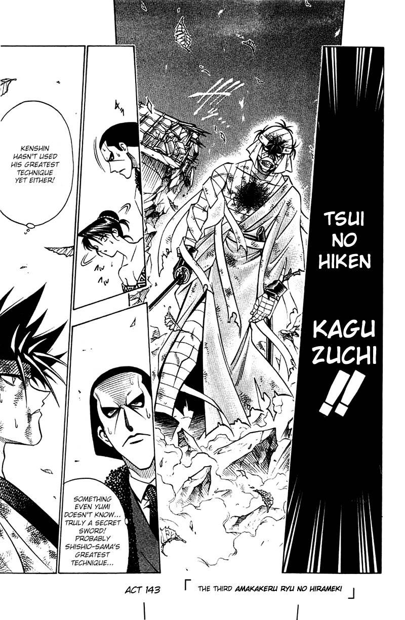 Rurouni Kenshin Chapter 143 : The Third Amakakeru Ryu No Hirameki - Picture 2
