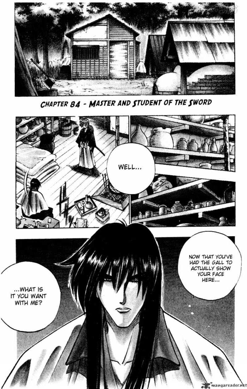 Rurouni Kenshin Chapter 84 : Master And Student Of The Sword - Picture 1