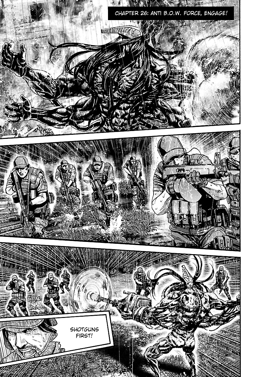 Biohazard - Heavenly Island Vol.3 Chapter 26 : Anti B.o.w. Force, Engage! - Picture 1