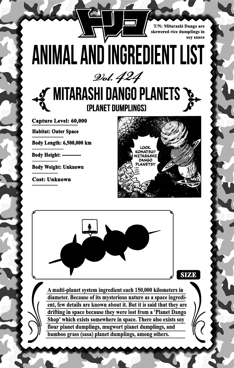 Toriko Vol.43 Chapter 396 (V2) : Yet-Unseen Ingredients!! - Picture 3