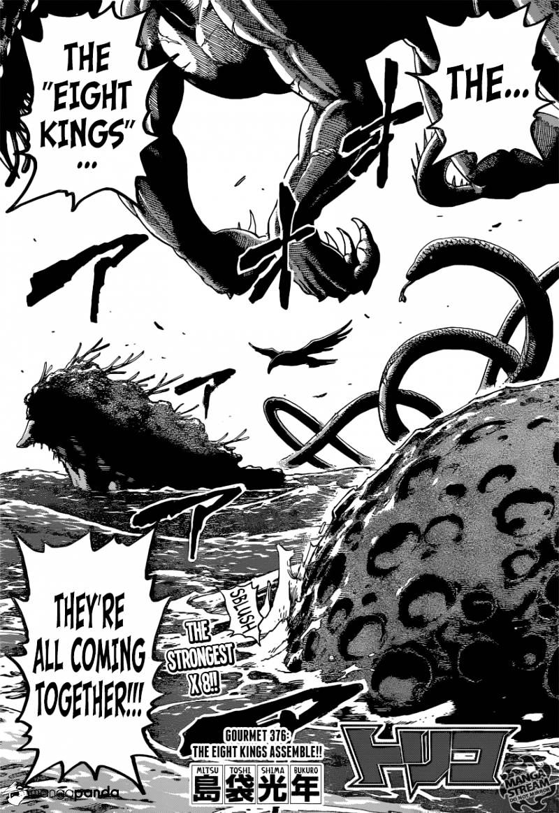 Toriko Chapter 376 : The Eight Kings Assemble!! - Picture 1
