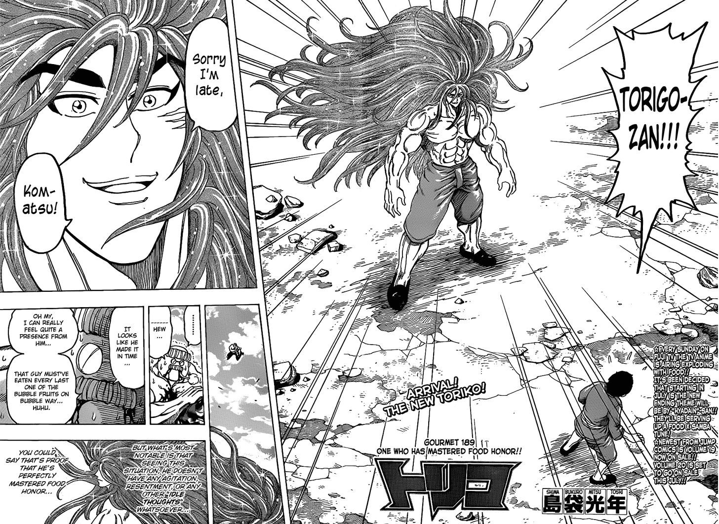 Toriko Vol.21 Chapter 189 : One Who Has Mastered Food Honor!! - Picture 2