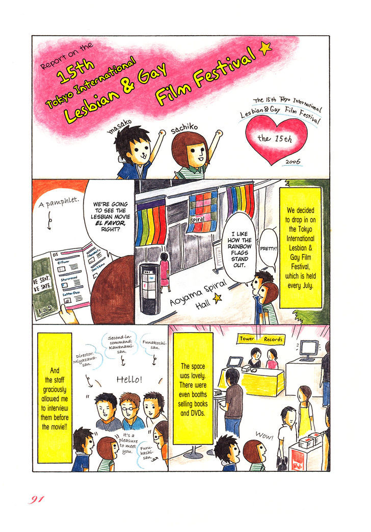 Honey & Honey Vol.2 Chapter 29 : Report On The 15Th Tokyo International Lesbian & Gay Film Festiva... - Picture 1