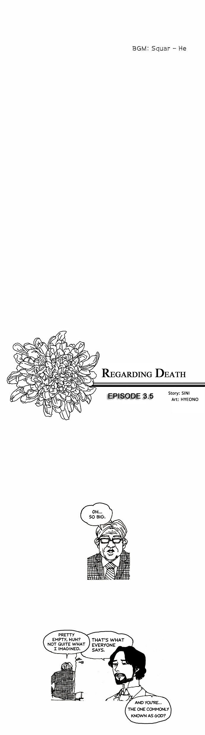 Regarding Death Chapter 3.5 : He - Picture 2