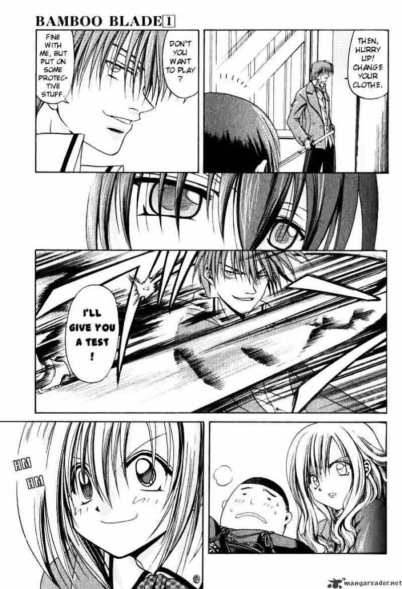 Bamboo Blade Chapter 6 : Toyama And His Carbon Shinai - Picture 3