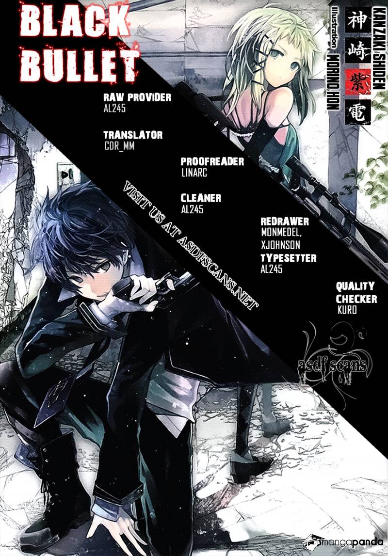 Black Bullet Chapter 12 : Shougen And Kayo - Picture 1