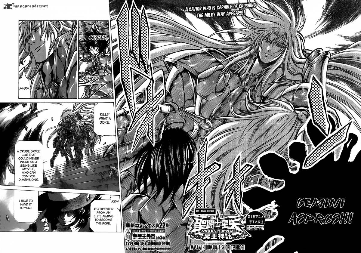 Saint Seiya - The Lost Canvas Chapter 207 : Demon Brothers - Picture 2