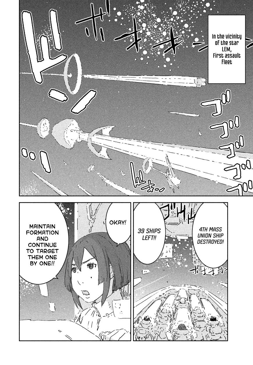 Sidonia No Kishi Vol.8 Chapter 76 : The Mass Union Ships Counter Attack - Picture 2