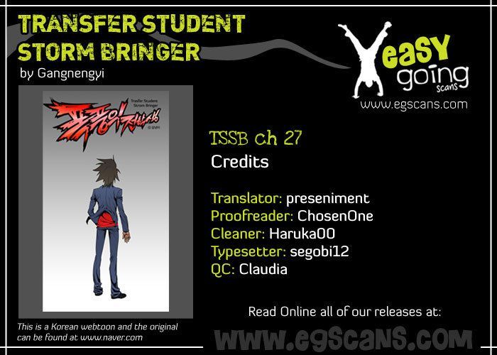 Transfer Student Storm Bringer Chapter 27 - Picture 1