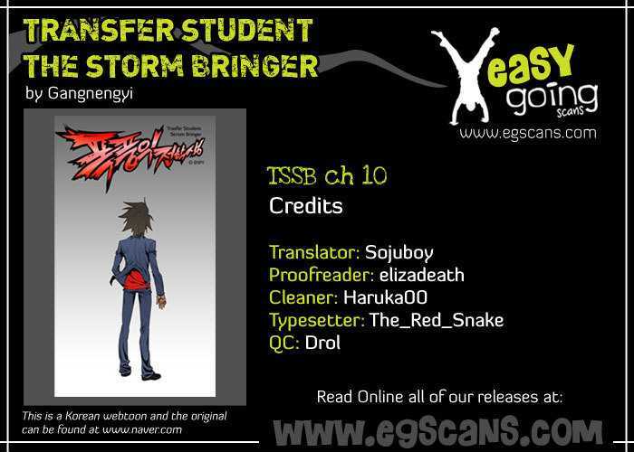 Transfer Student Storm Bringer Chapter 10 - Picture 1