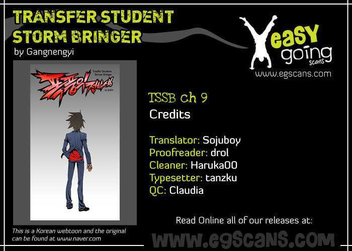 Transfer Student Storm Bringer Chapter 9 - Picture 1