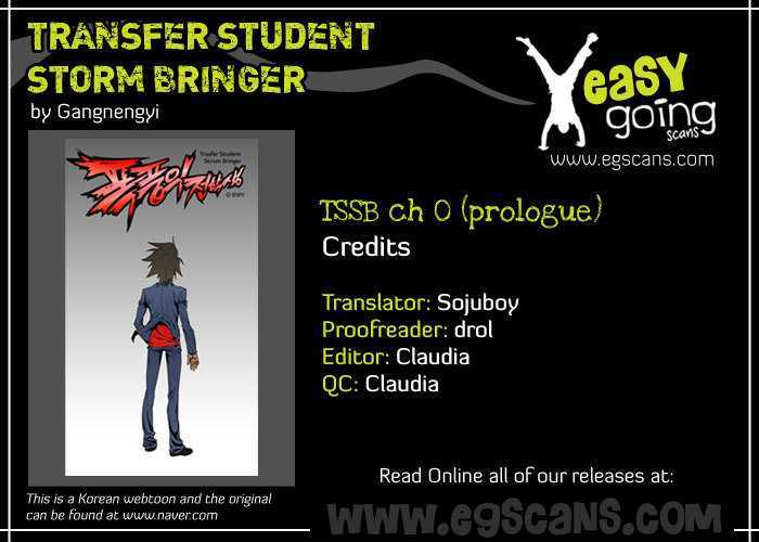 Transfer Student Storm Bringer Chapter 0 : [Prologue] - Picture 1