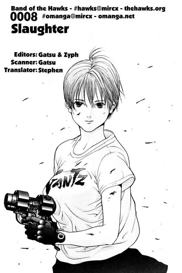 Gantz Vol.1 Chapter 8 : Slaughter - Picture 1