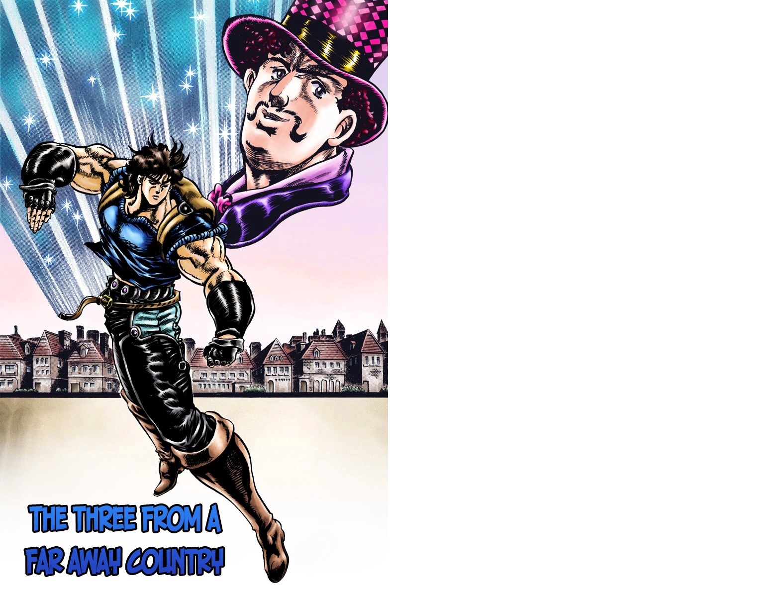 Phantom Blood Vol.4 Chapter 36 V2 : The 3 From A Far Away Country (Official Color Scans) - Picture 2