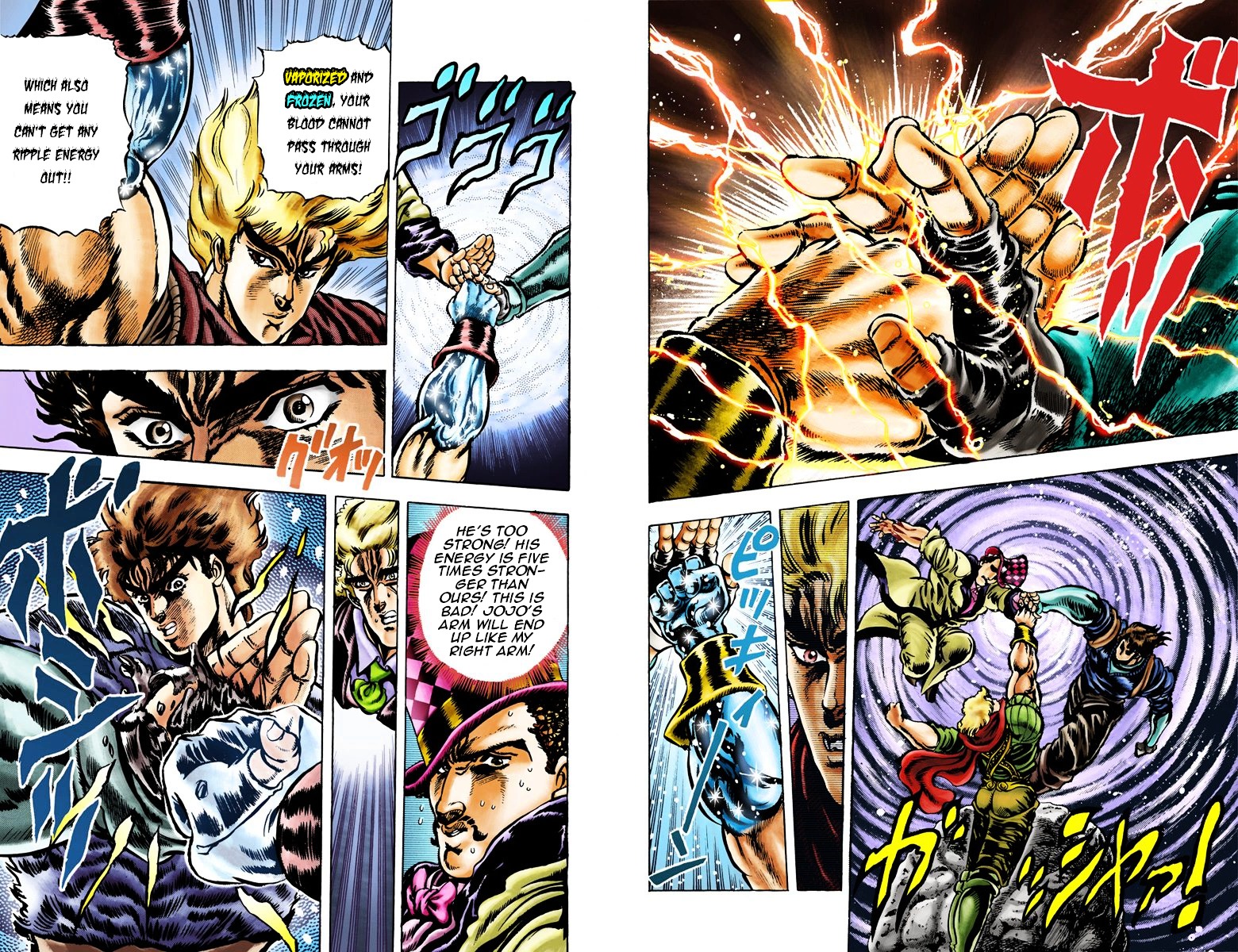 Phantom Blood Vol.3 Chapter 26 V2 : The Dark Knights (Official Color Scans) - Picture 2