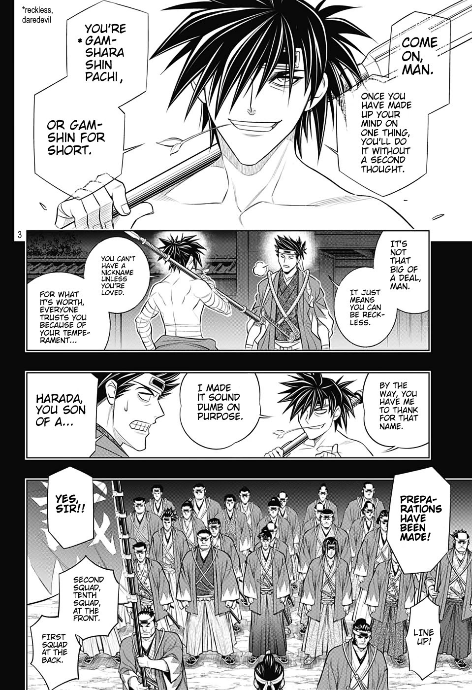 Rurouni Kenshin: Hokkaido Arc Chapter 37: Sapporo Shinsengumi Elegy Part 2: Aburanokōji And Nagakura Shinpachi - Picture 3