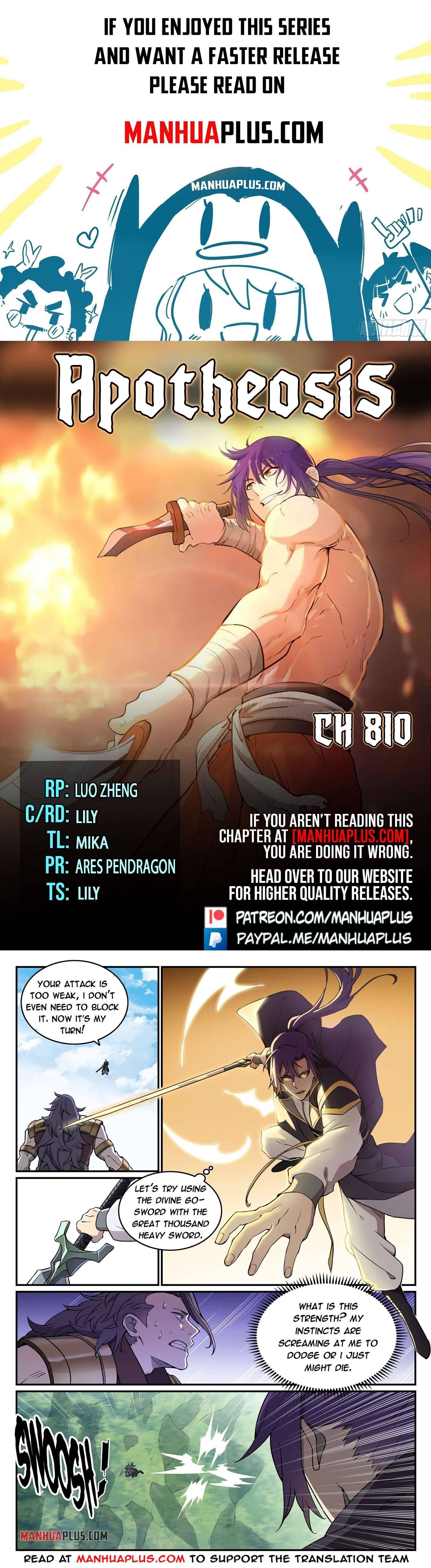 Apotheosis Chapter 810 - Picture 1