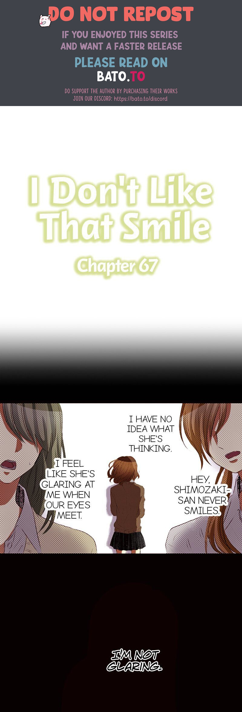I Don’T Like That Smile Chapter 67 - Picture 1