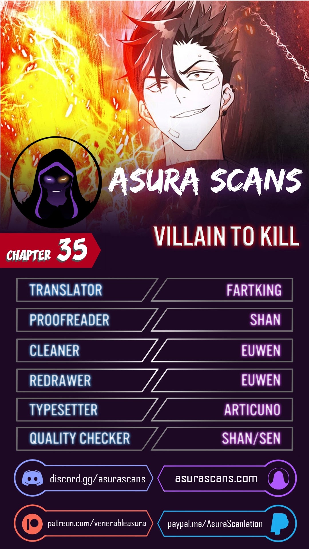 Villain To Kill Chapter 35 - Picture 1