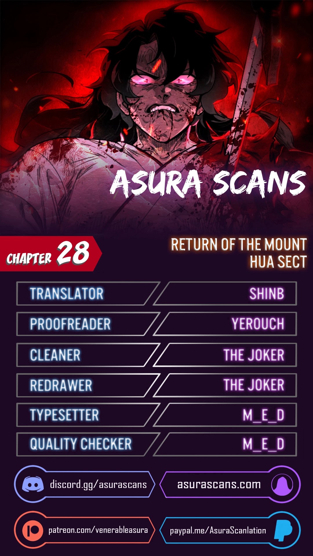 Return Of The Mount Hua Sect Chapter 28 - Picture 1