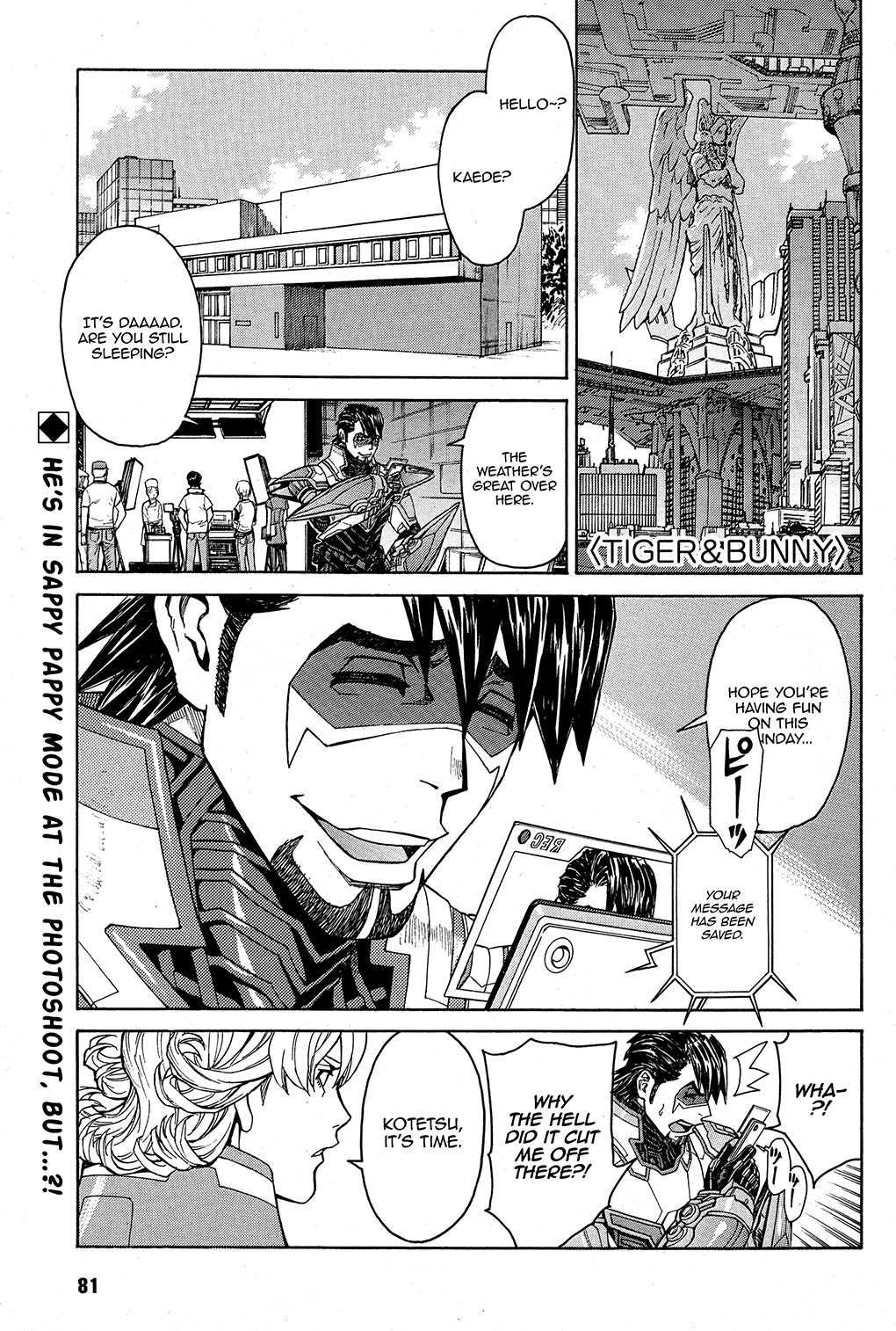 Tiger & Bunny Chapter 32: Love Is The Reward Of Love. - Picture 1