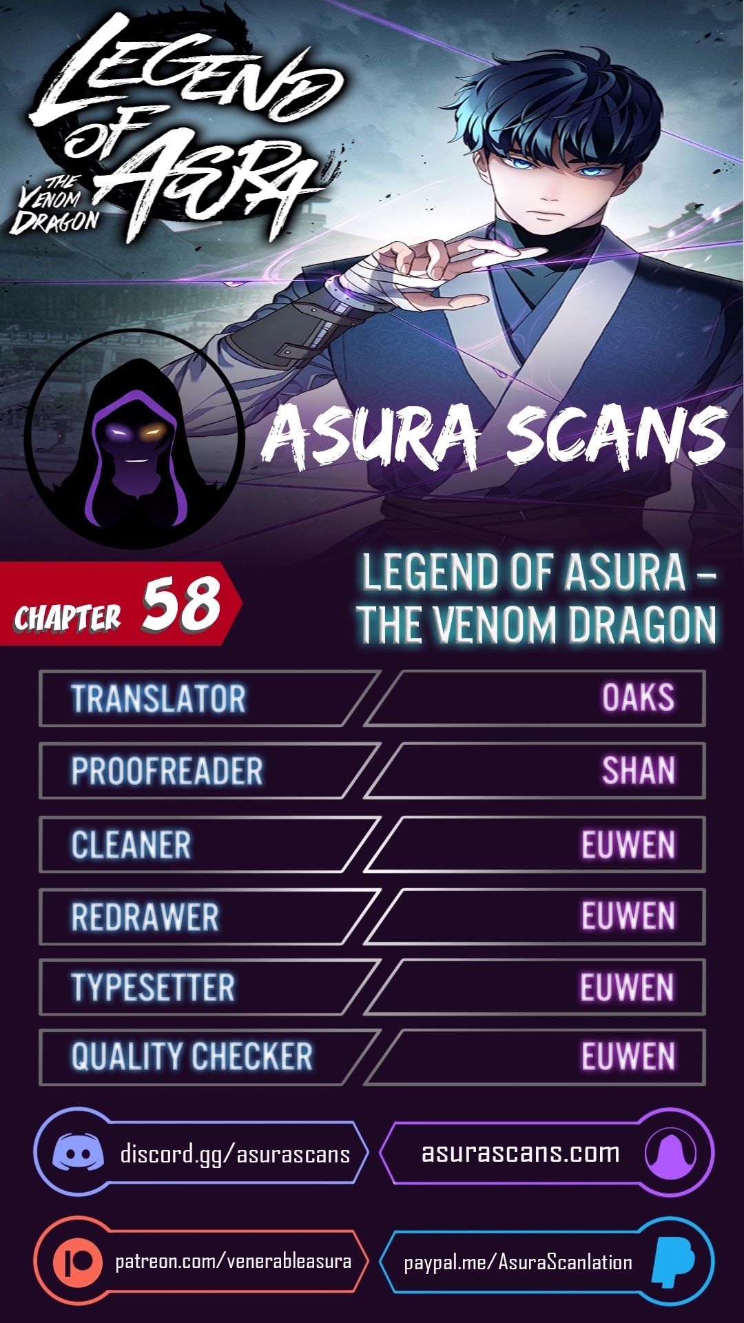 Poison Dragon: The Legend Of An Asura Chapter 58 - Picture 1