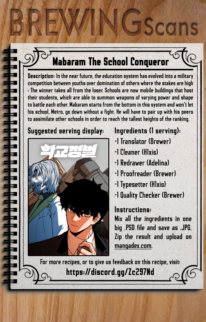 Mabaram The School Conqueror Chapter 1 - Picture 1