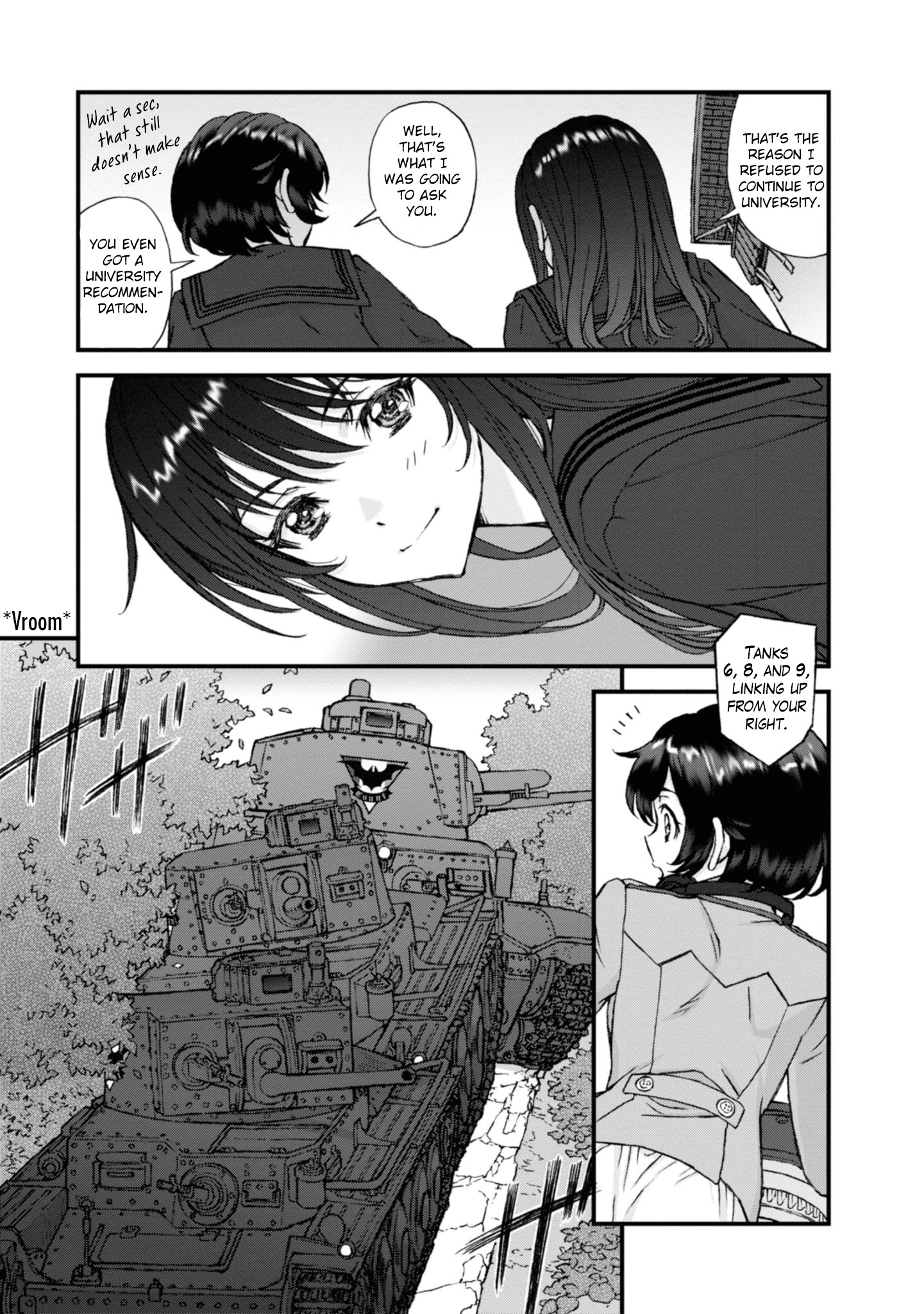 Girls Und Panzer - The Fir Tree And The Iron-Winged Witch Chapter 8 - Picture 2