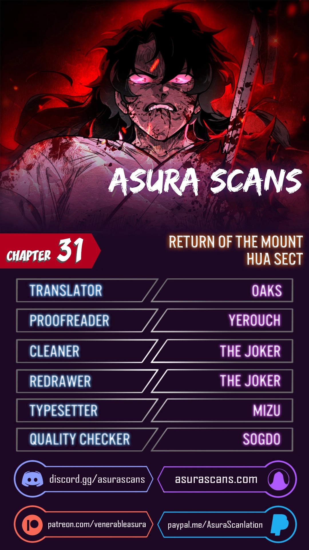 Return Of The Mount Hua Sect Chapter 31 - Picture 1