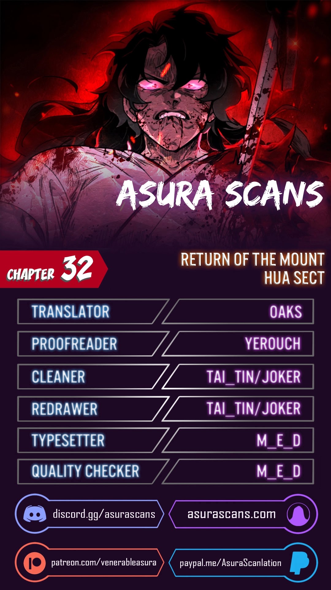 Return Of The Mount Hua Sect Chapter 32 - Picture 1