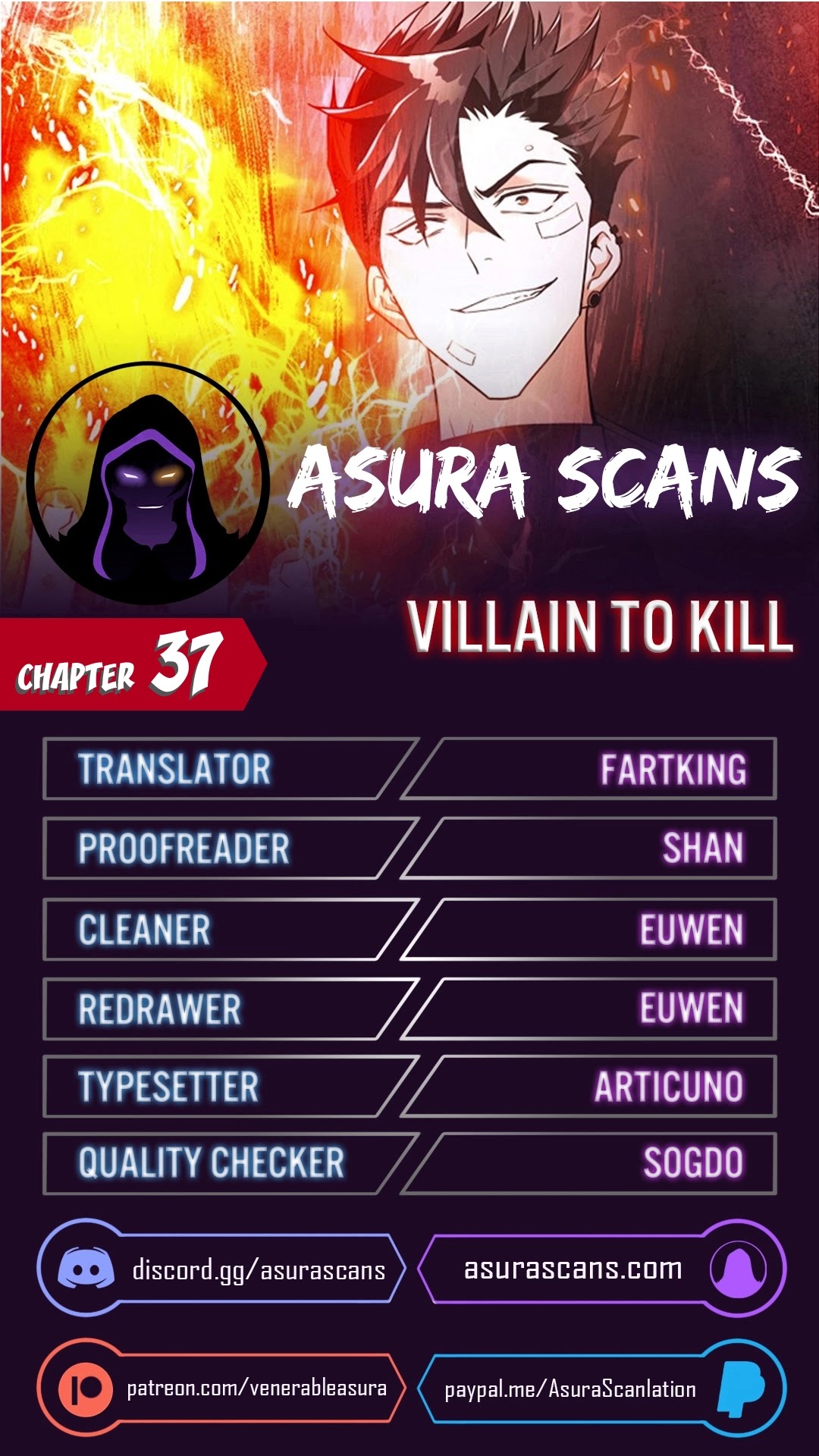 Villain To Kill Chapter 37 - Picture 1