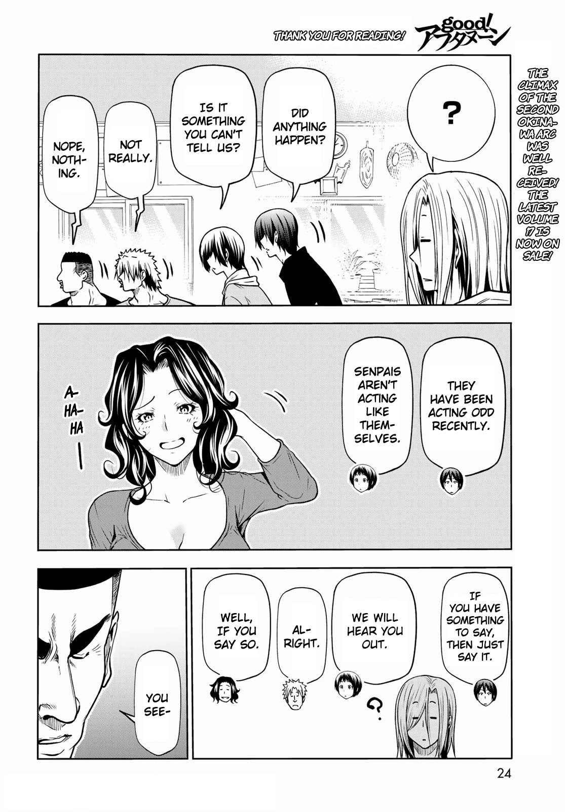 Grand Blue Chapter 72: Sadness, Another Round - Picture 2