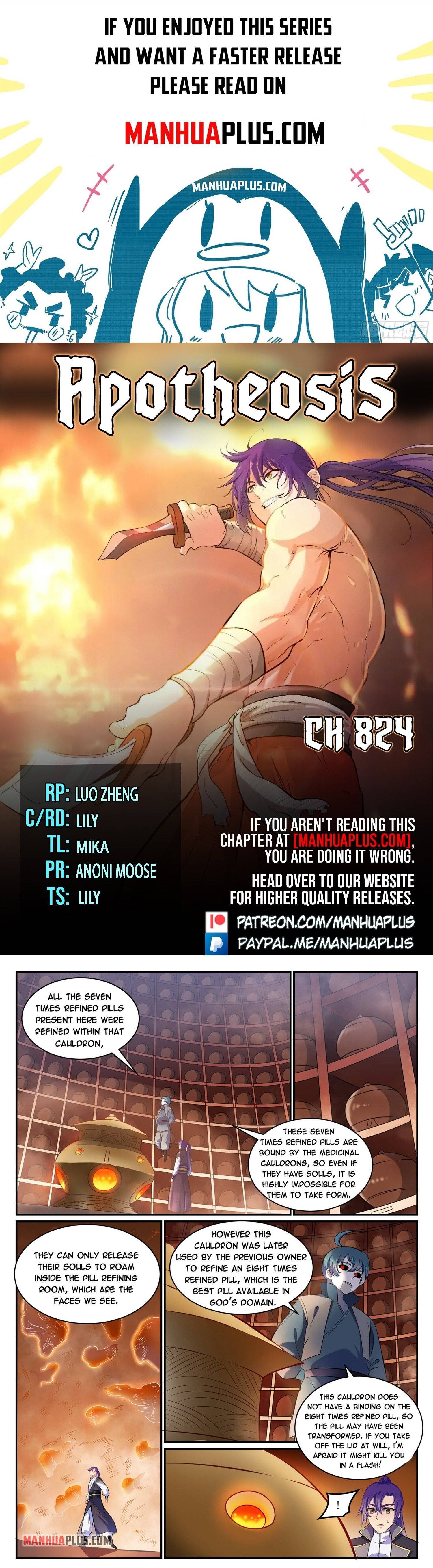 Apotheosis Chapter 824 - Picture 1