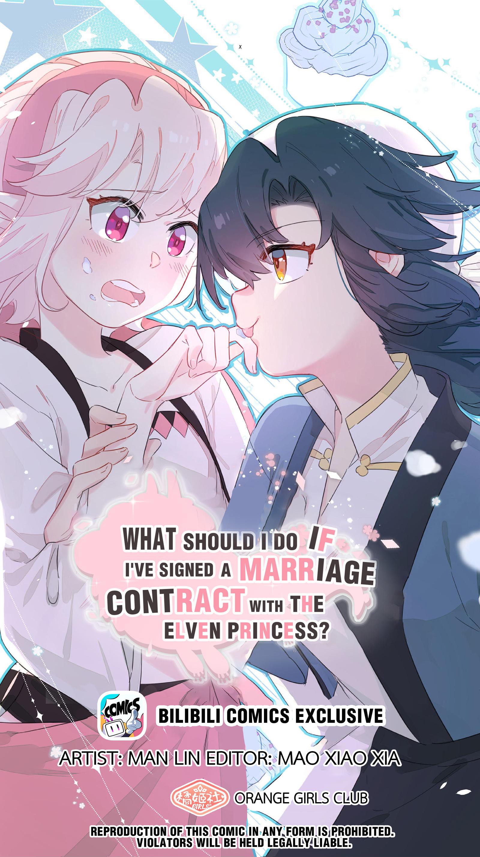 What Should I Do If I've Signed A Marriage Contract With The Elven Princess Chapter 27: Ah Sha... You're My Only Goddess - Picture 1