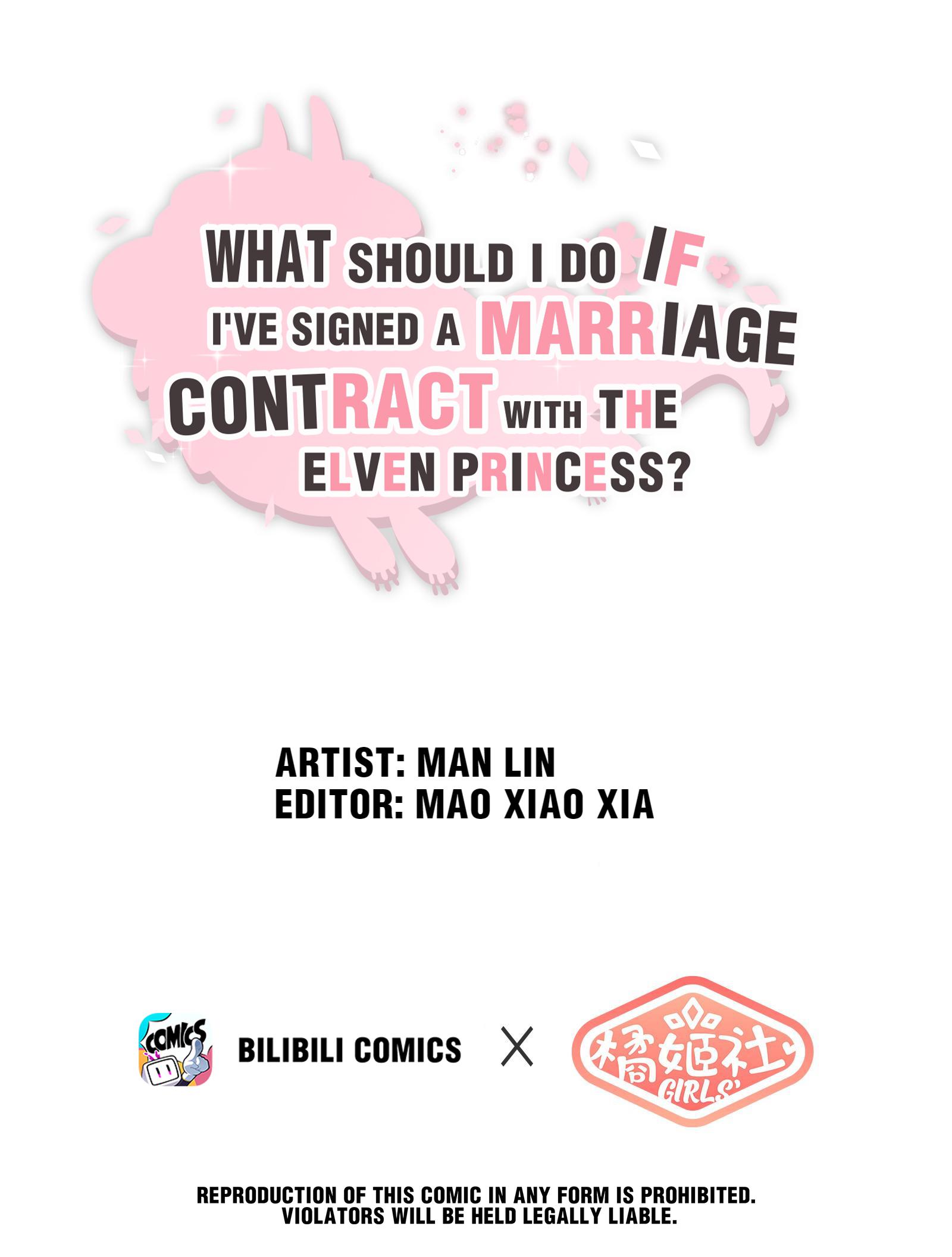 What Should I Do If I've Signed A Marriage Contract With The Elven Princess Chapter 10: You're The Best, Nan Yue - Picture 1