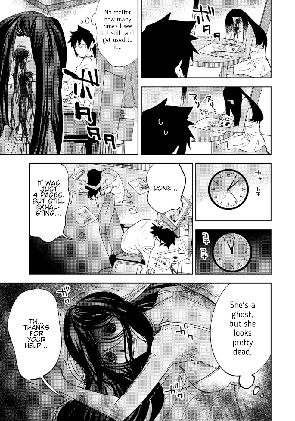 The Unpopular Mangaka And The Helpful Ghost Chapter 36 - Picture 3