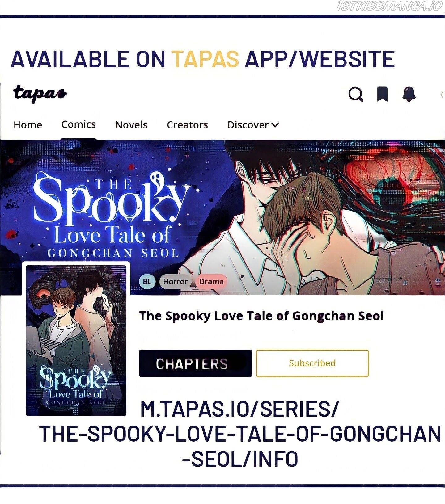 The Spooky Love Tale Of Gongchan Seol - Page 1