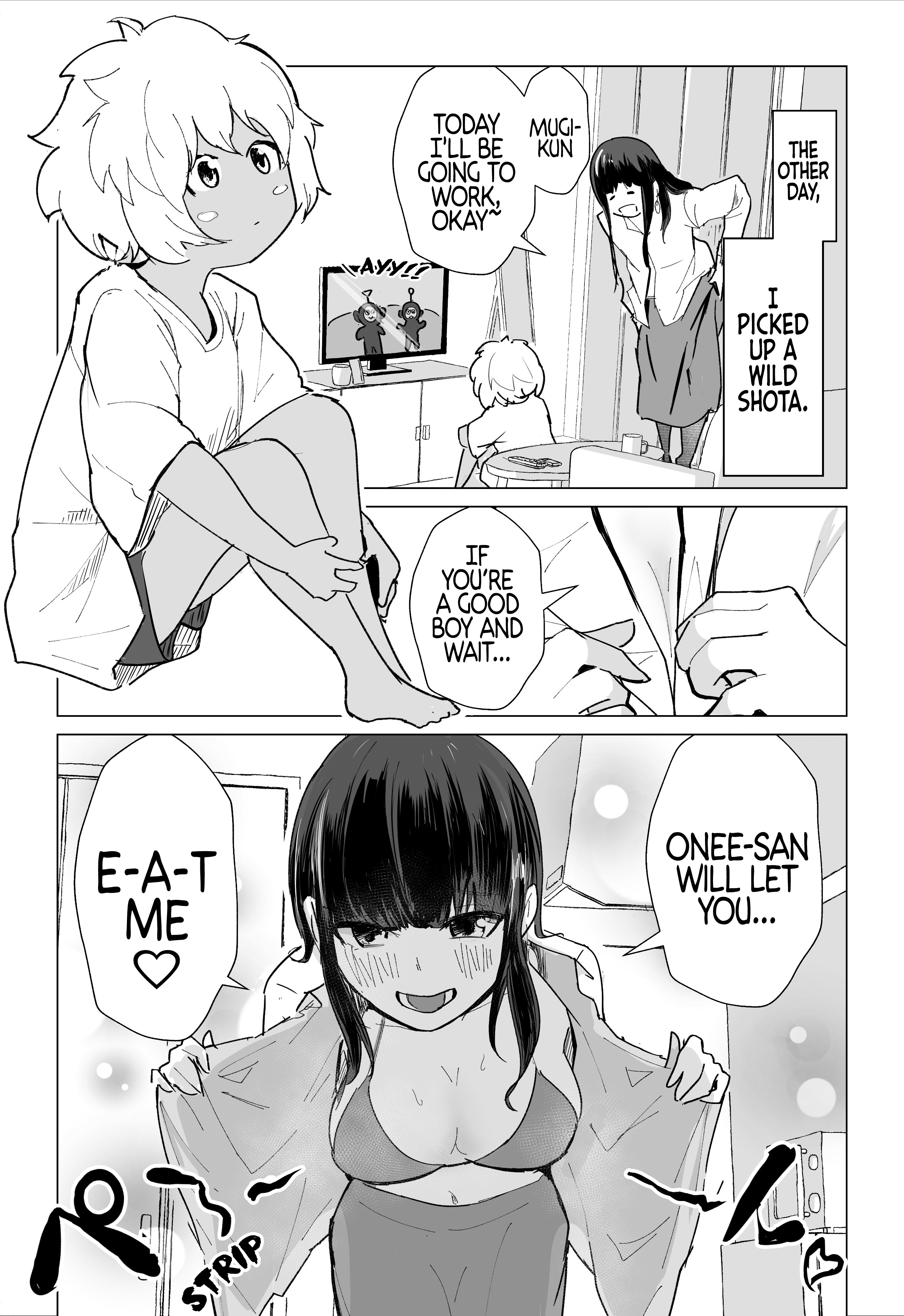 The Office-Lady Who Took In A Wild Shota - Page 1