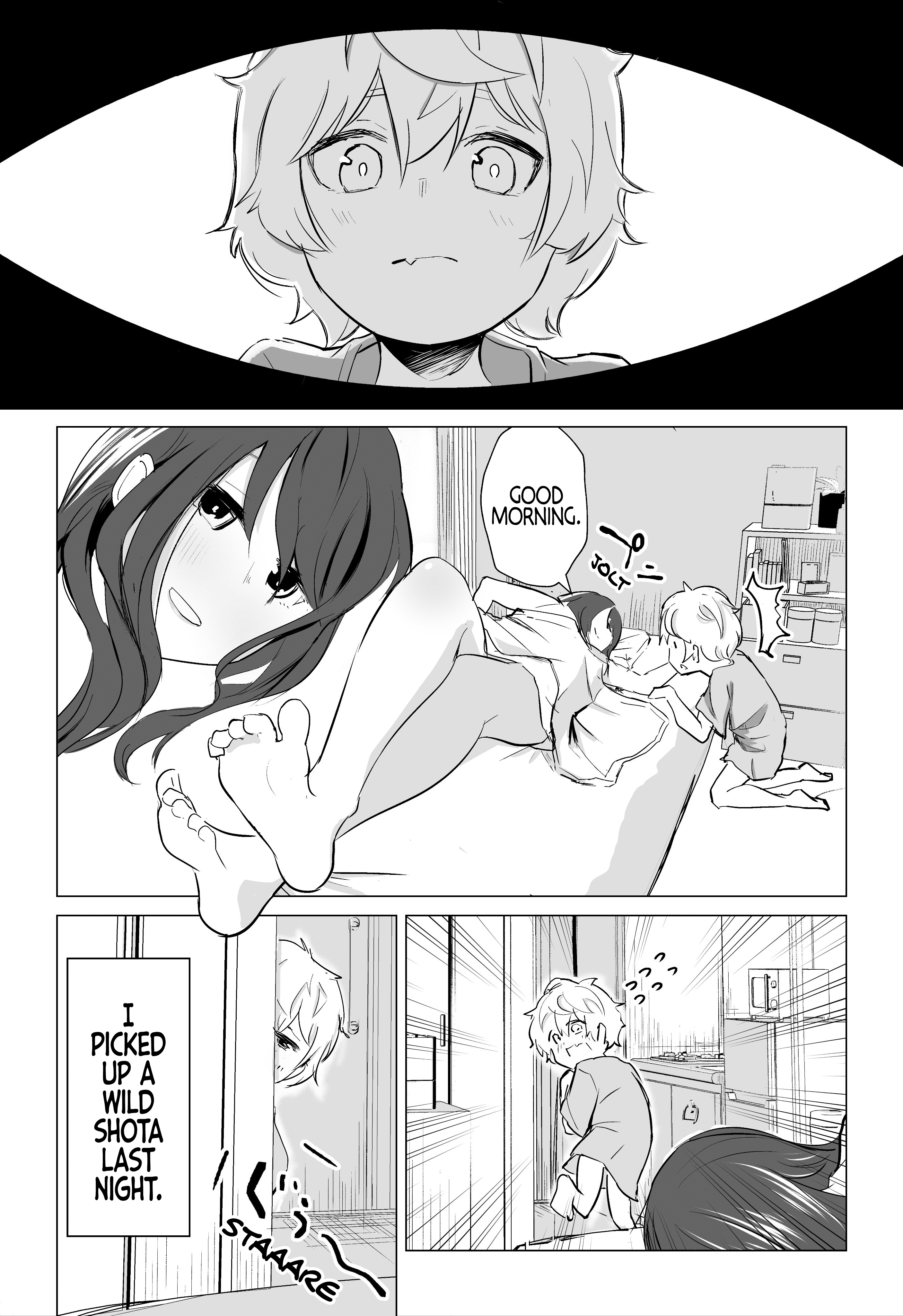 The Office-Lady Who Took In A Wild Shota Chapter 2 - Picture 1