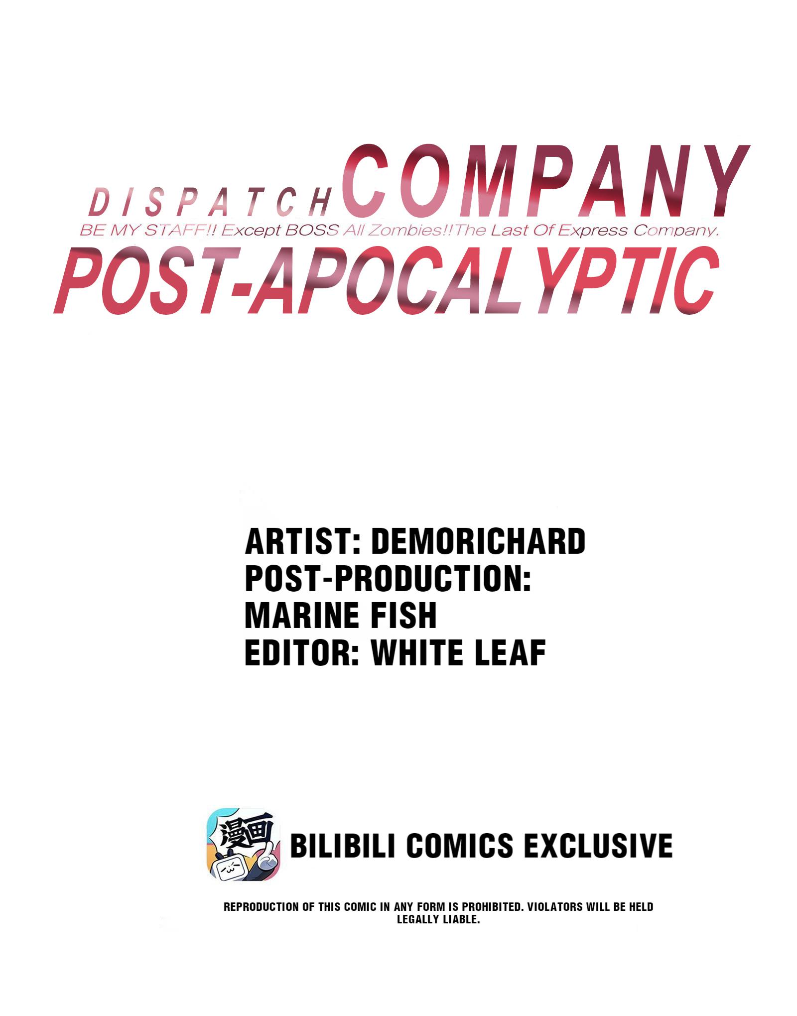 Post-Apocalyptic Dispatch Company - Page 1