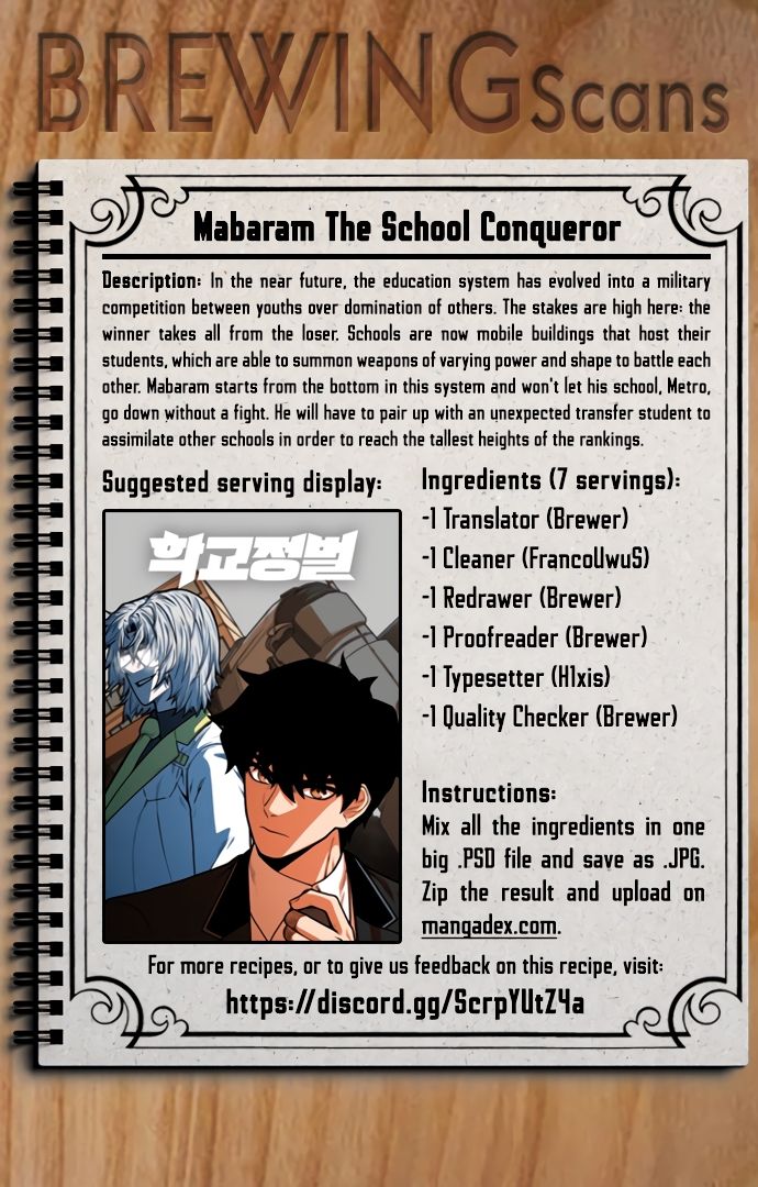 Mabaram The School Conqueror Chapter 7 - Picture 1