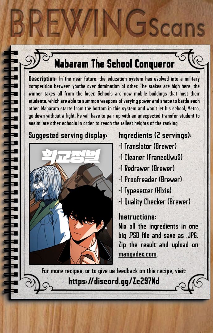 Mabaram The School Conqueror - Page 1