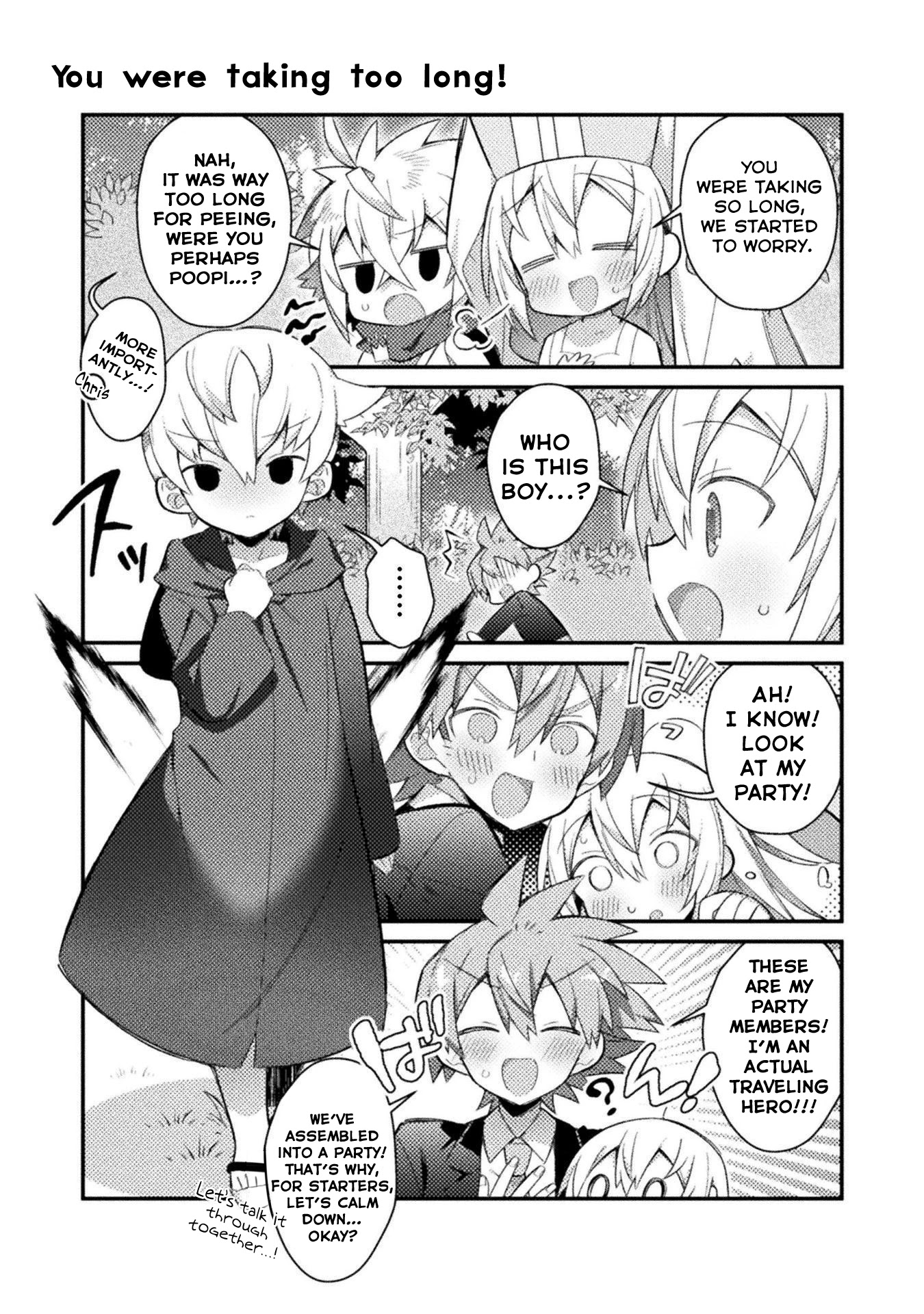 After Reincarnation, My Party Was Full Of Traps, But I'm Not A Shotacon! - Page 2