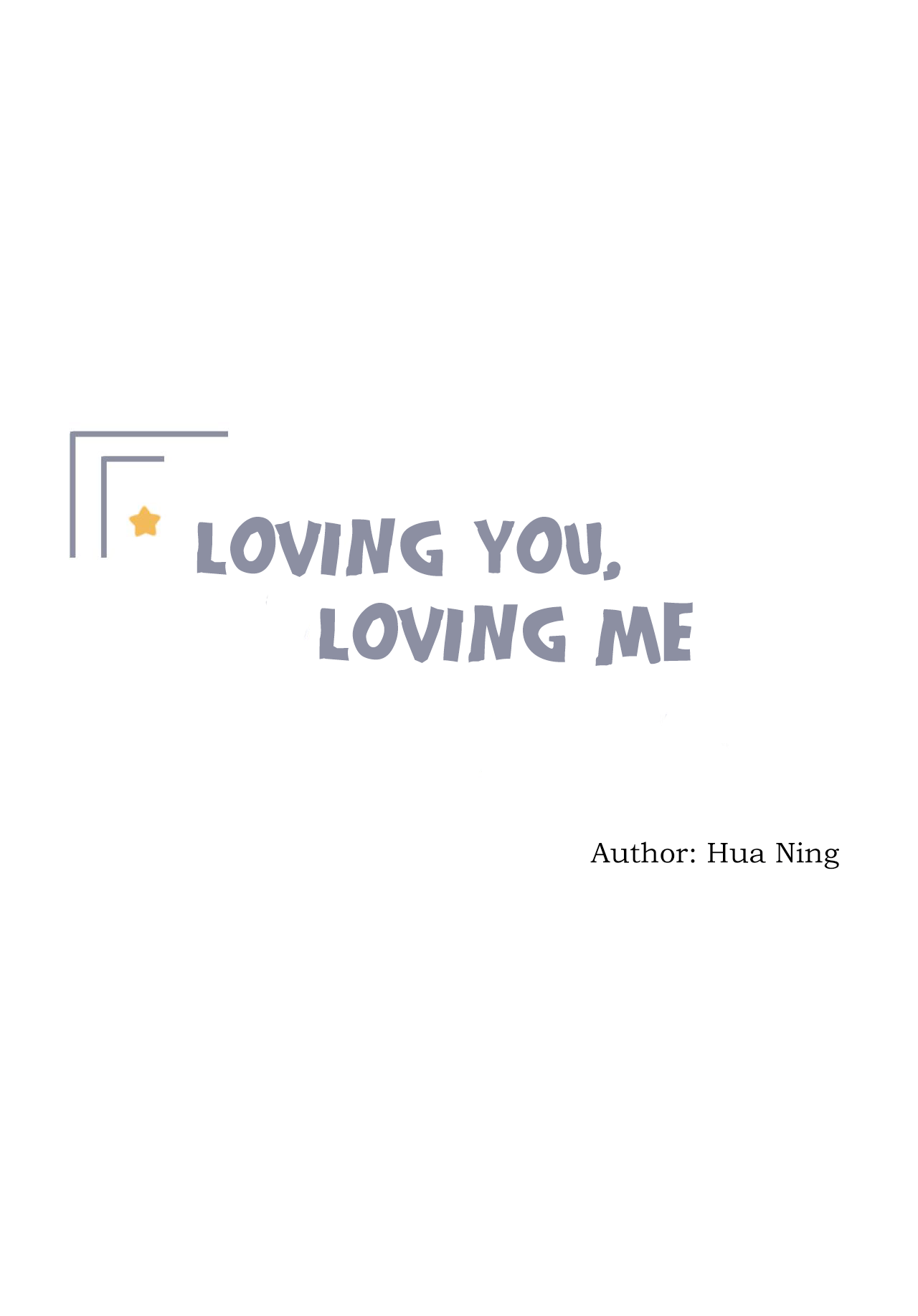 Loving You Loving Me - Page 1