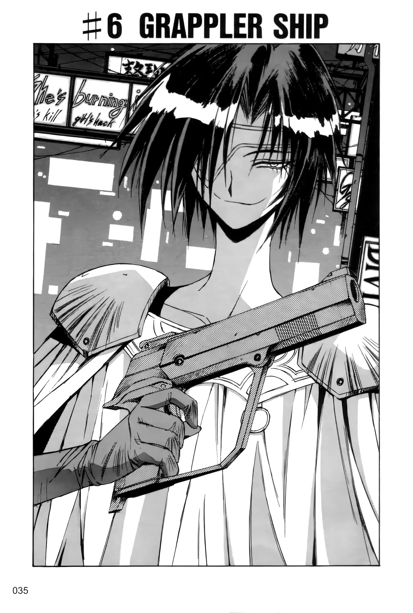 Outlaw Star Chapter 6: Grappler Ship - Picture 1