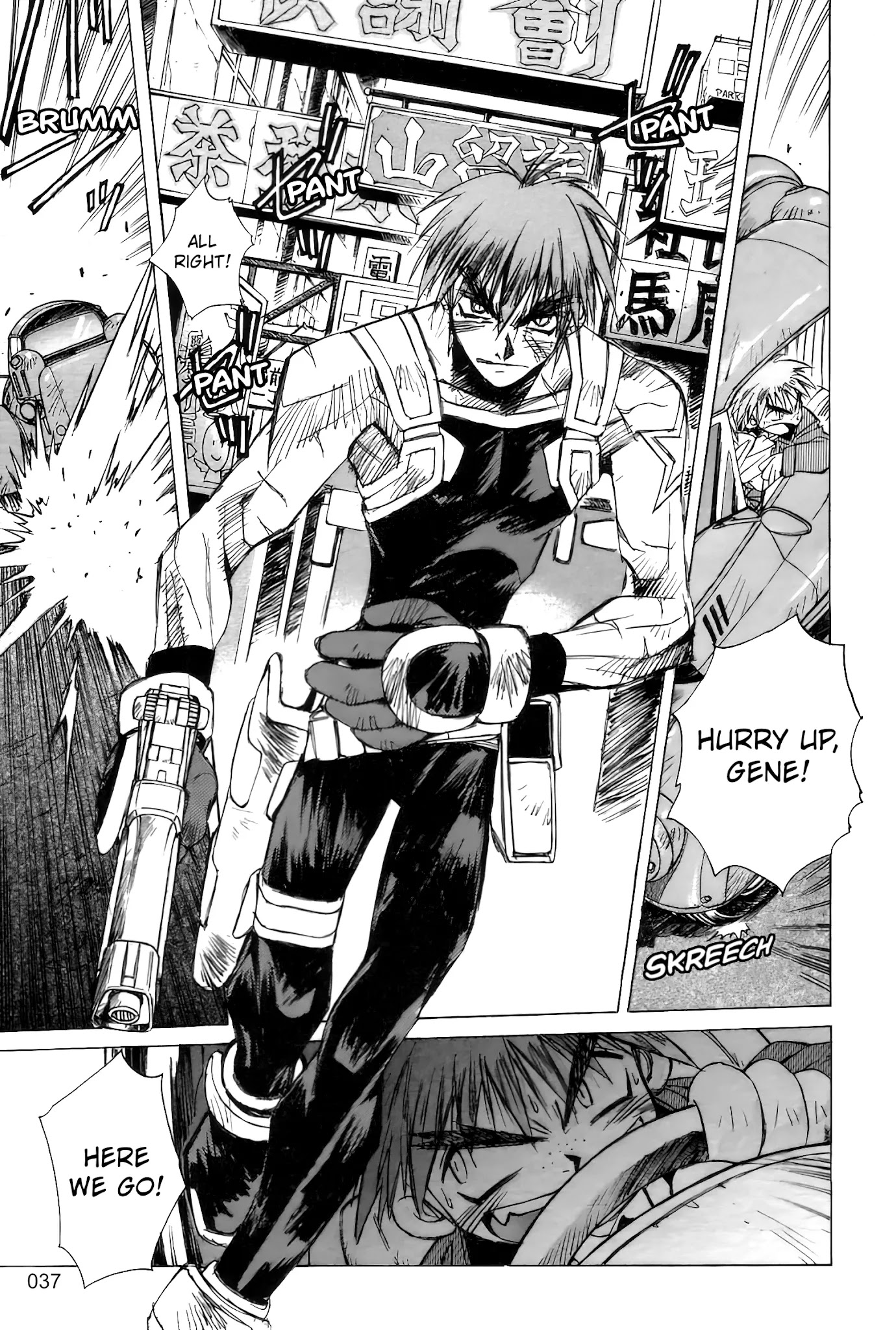 Outlaw Star Chapter 6: Grappler Ship - Picture 3