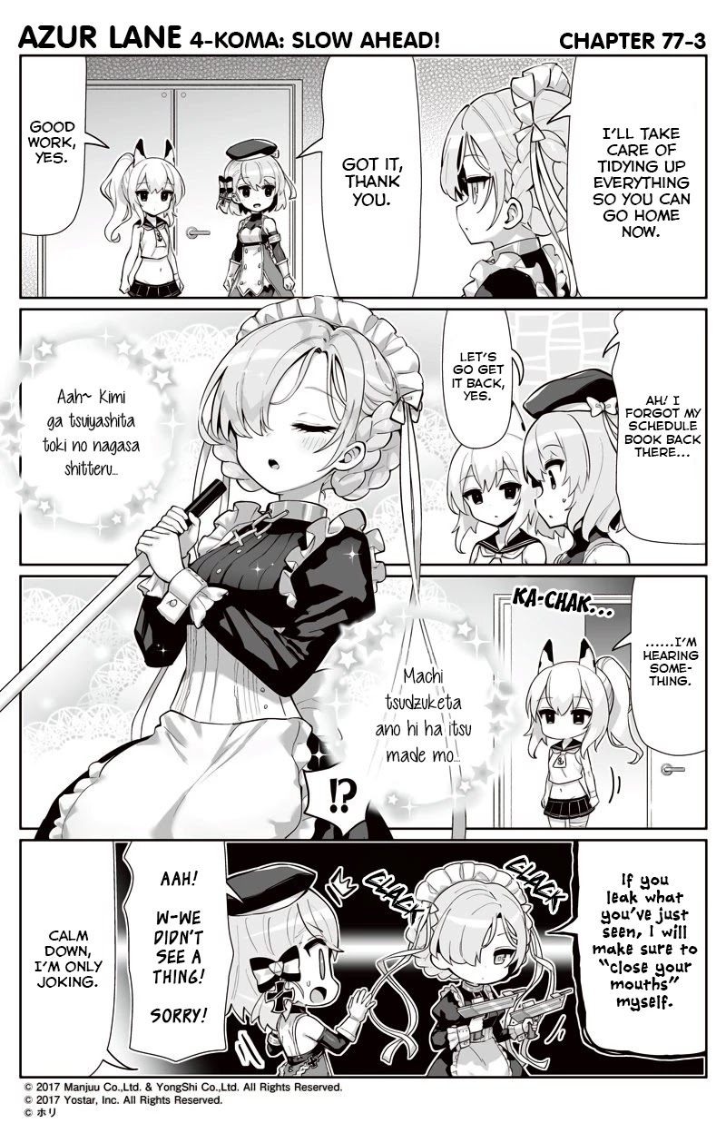 Azur Lane 4-Koma: Slow Ahead Chapter 77 - Picture 3