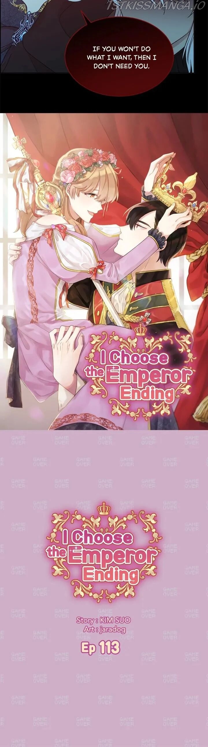 I Choose The Emperor Ending Chapter 113 - Picture 2